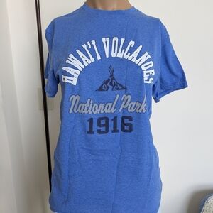 Delta Blue Short Sleeve Tee with National Park Design
